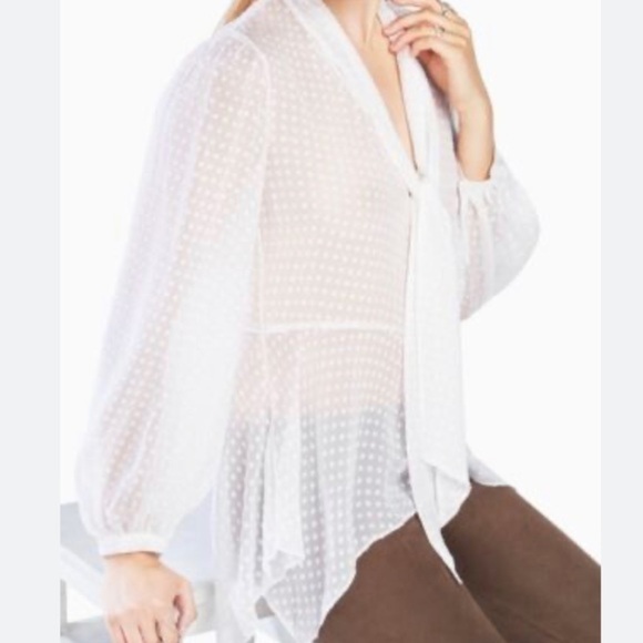 Bcbg maxazaria ivory top - Picture 3 of 6